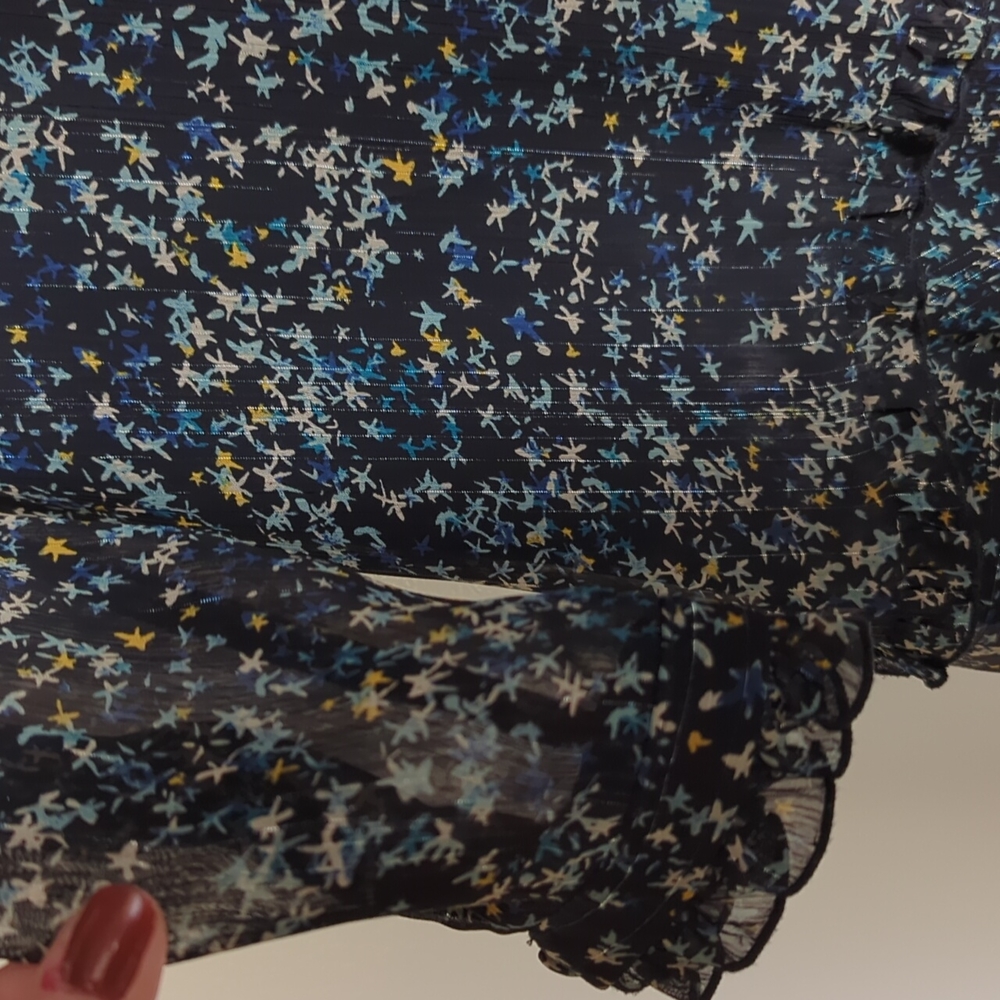 Victorian Style Chiffon Ruffle Dress - Picture 3 of 7